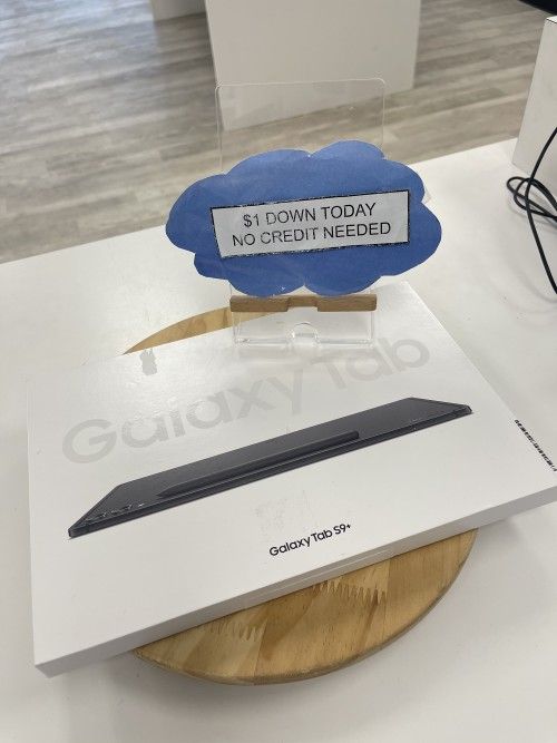 Samsung Galaxy Tab S9 Plus New - Pay $1 DOWN AVAILABLE - NO CREDIT NEEDED