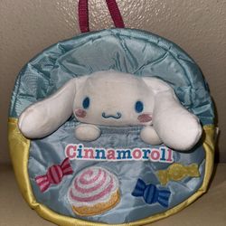 NWT Sanrio CINNAMOROLL Mini Plush Backpack