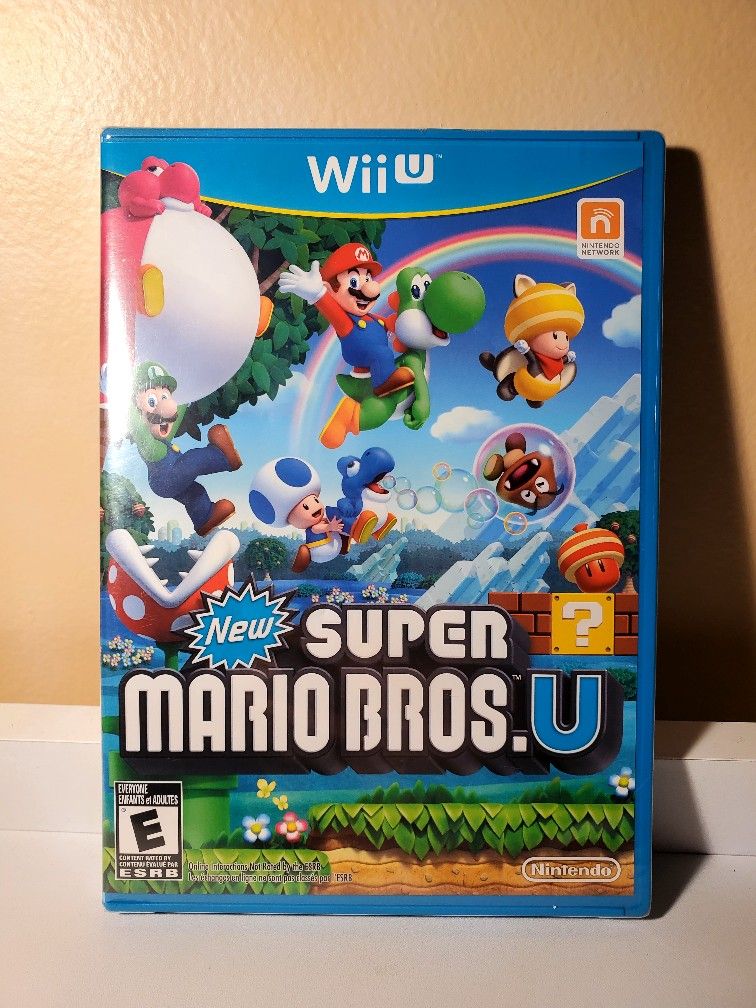 Brand New Sealed New Super Mario Bros. U for Nintendo Wii U