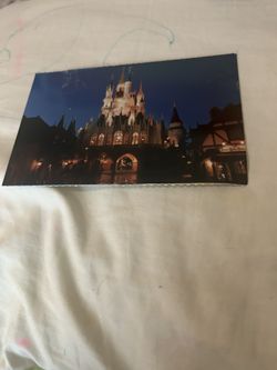 Magic Kingdom Castle Postcard 