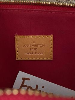 Authentic Louis Vuitton Monogram Vernis Alma MM for Sale in