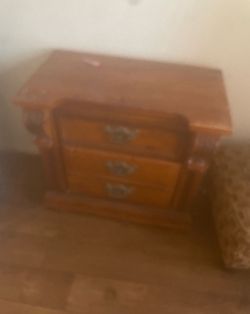Wooden dresser