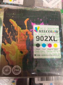 Relcolor 902XL High Yield Ink Cartridge Combo Pack