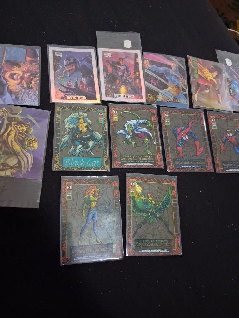 Marvel Masterpieces Card Lot
