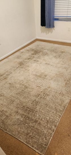 Large Handwoven Wool Rug | 200x300cm (Sand/Beige)