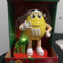 M&Ms Christmas Dispenser And Jar 