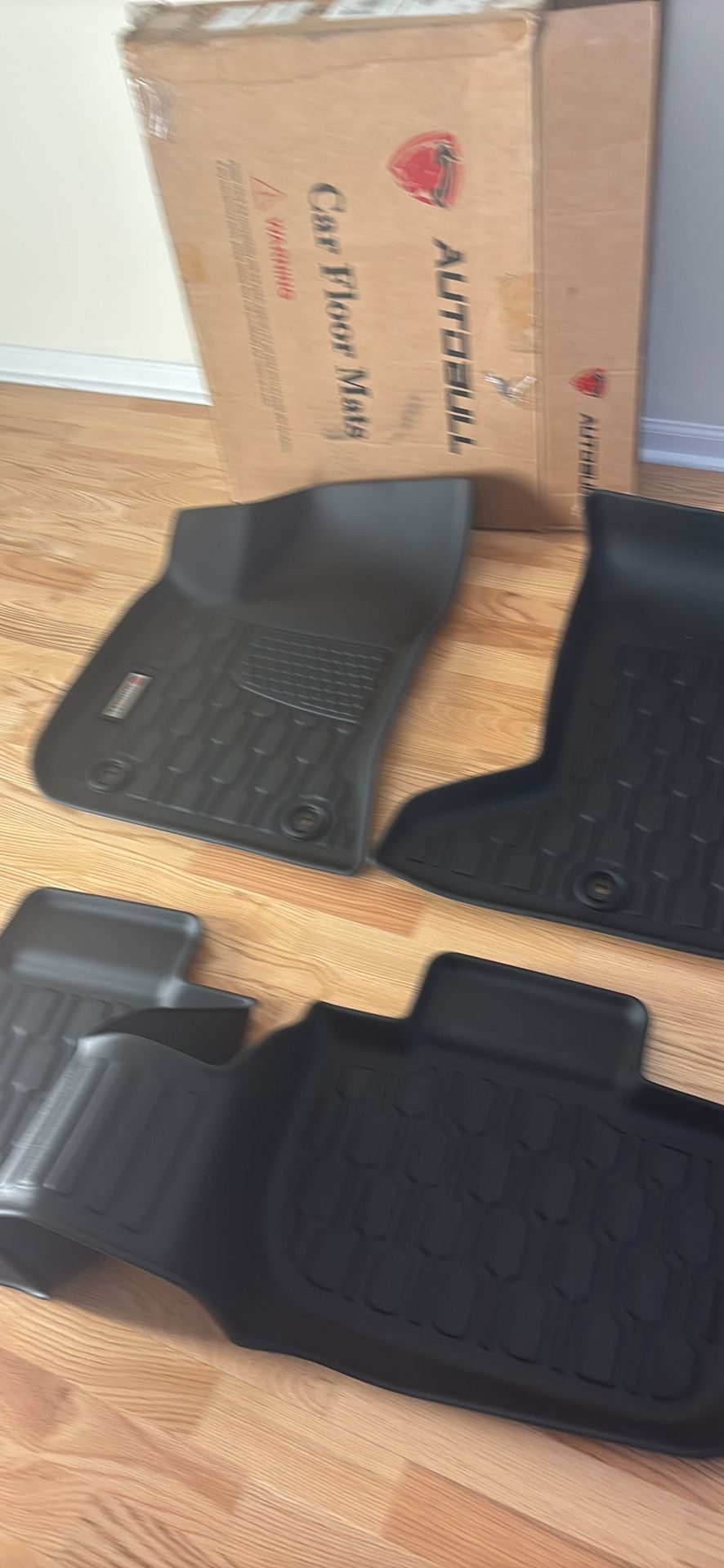 Floor Mats Compatible with 2011-2023 Dodge Charger RWD & Chrysler 300 Rear-Wheel Drive ONLY, All Weather TPE Floor Liners, Custom Fit Car mats, 1st & 