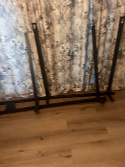 Black Metal Bed Frame king size