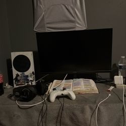 120 monitor and xbox all work in great condition just don’t have time for it anymore i got other responsibly now 