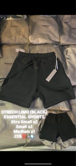 Stretch Limo Black Essential Shorts