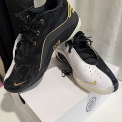 Nike Lebron Xximogul" Basketball White Black Gold