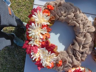 Burlap Wreath