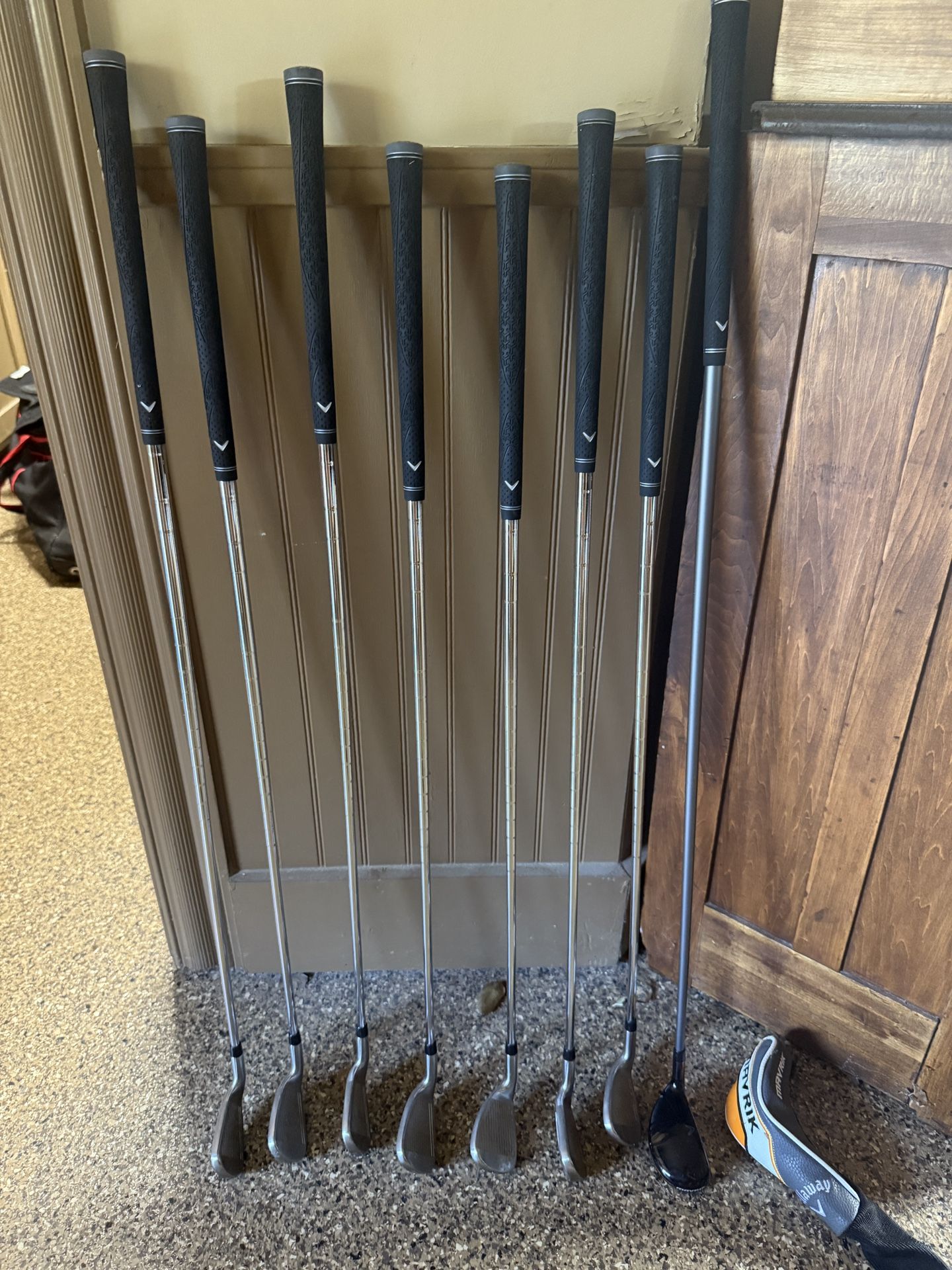 Maverick Calloway’s Full Iron Set + Wedges