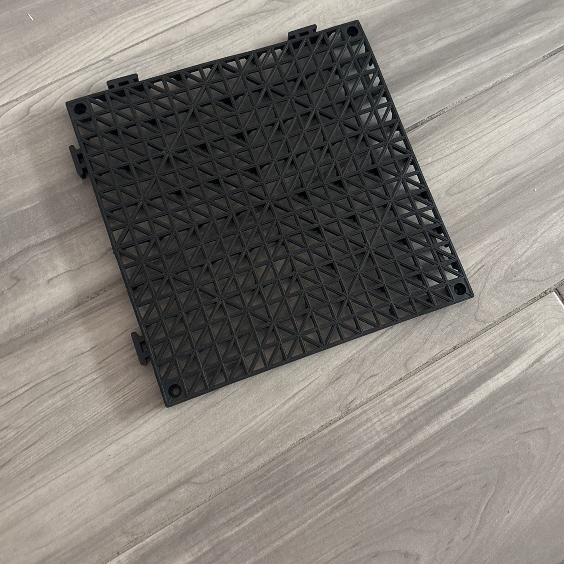High Quality Deck Tiles-Vevor -Black