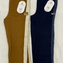 NWT Wonder Nation Boy's (Size 5) Fleece Jogger Sweatpants Bundle (2-Pack