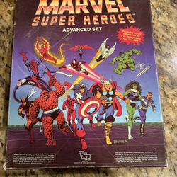 Marvel Super Heroes Advanced Set RPG- 1986