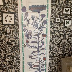 artist painted door 24x80