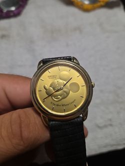 Vintage Seiko Disney Mickey Mouse Limited Edition Watch 3899/5000