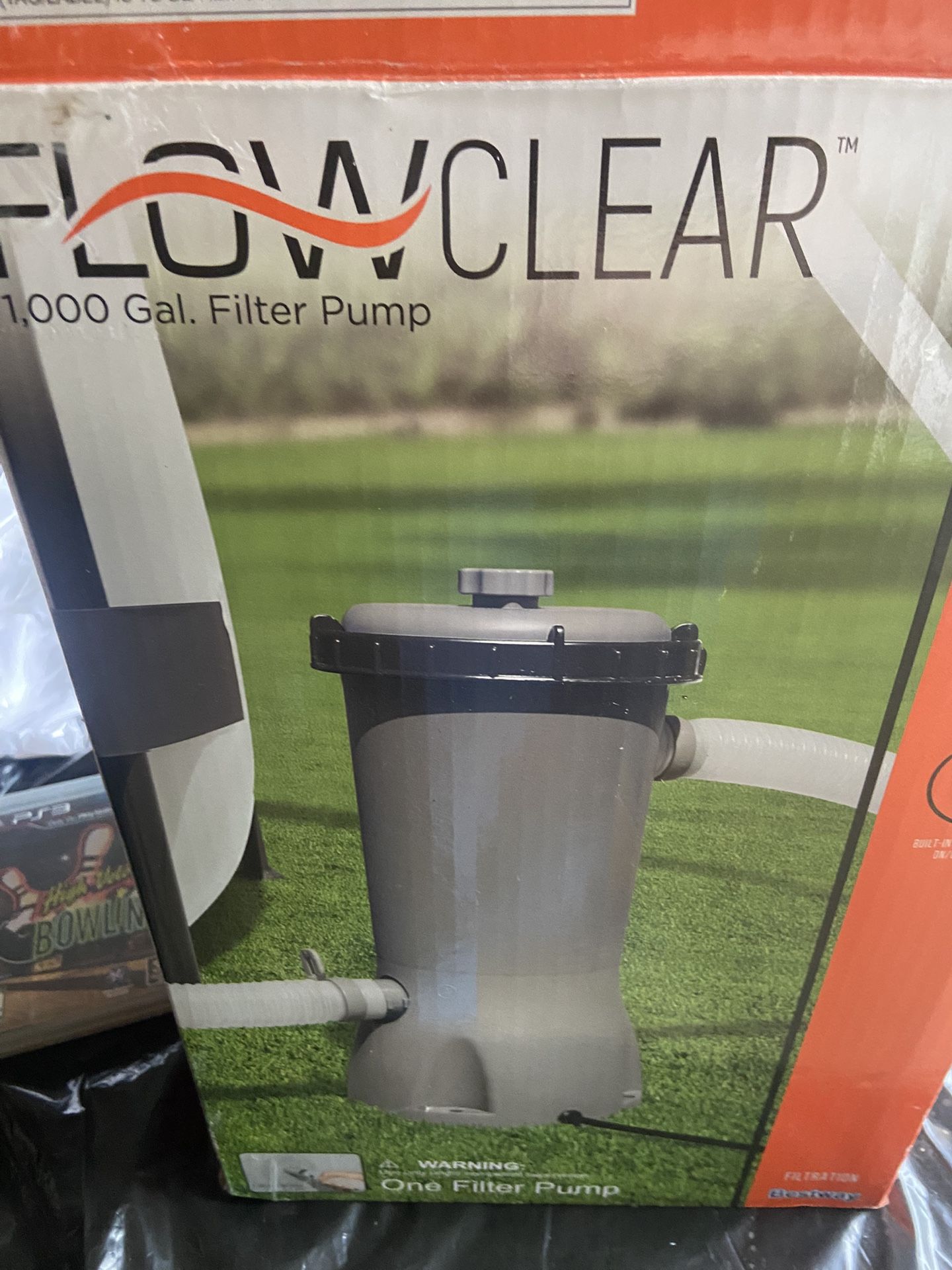 Low Clear Pump Pool Filter With One Tube