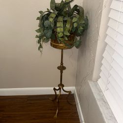 Fake Plant With Stand 