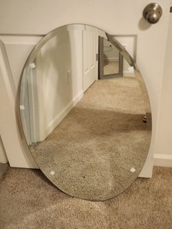 Oval mirror