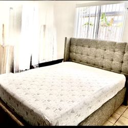 City Furniture bed and mattress