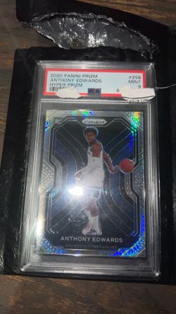 2020 Panini Prizm Anthony Edwards Hyper Prizm