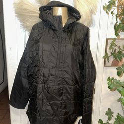 The North Face Circaloft 1/4 Zip Black Jacket Women's Size 3x