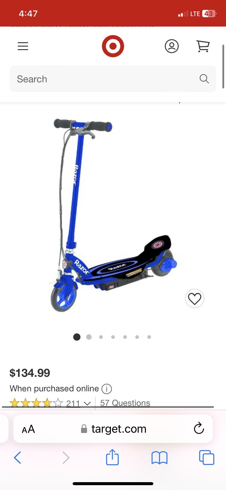 Razor Power Core E95 Electric scooter