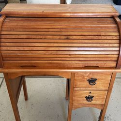 Children’s Antique Roll Top Desk