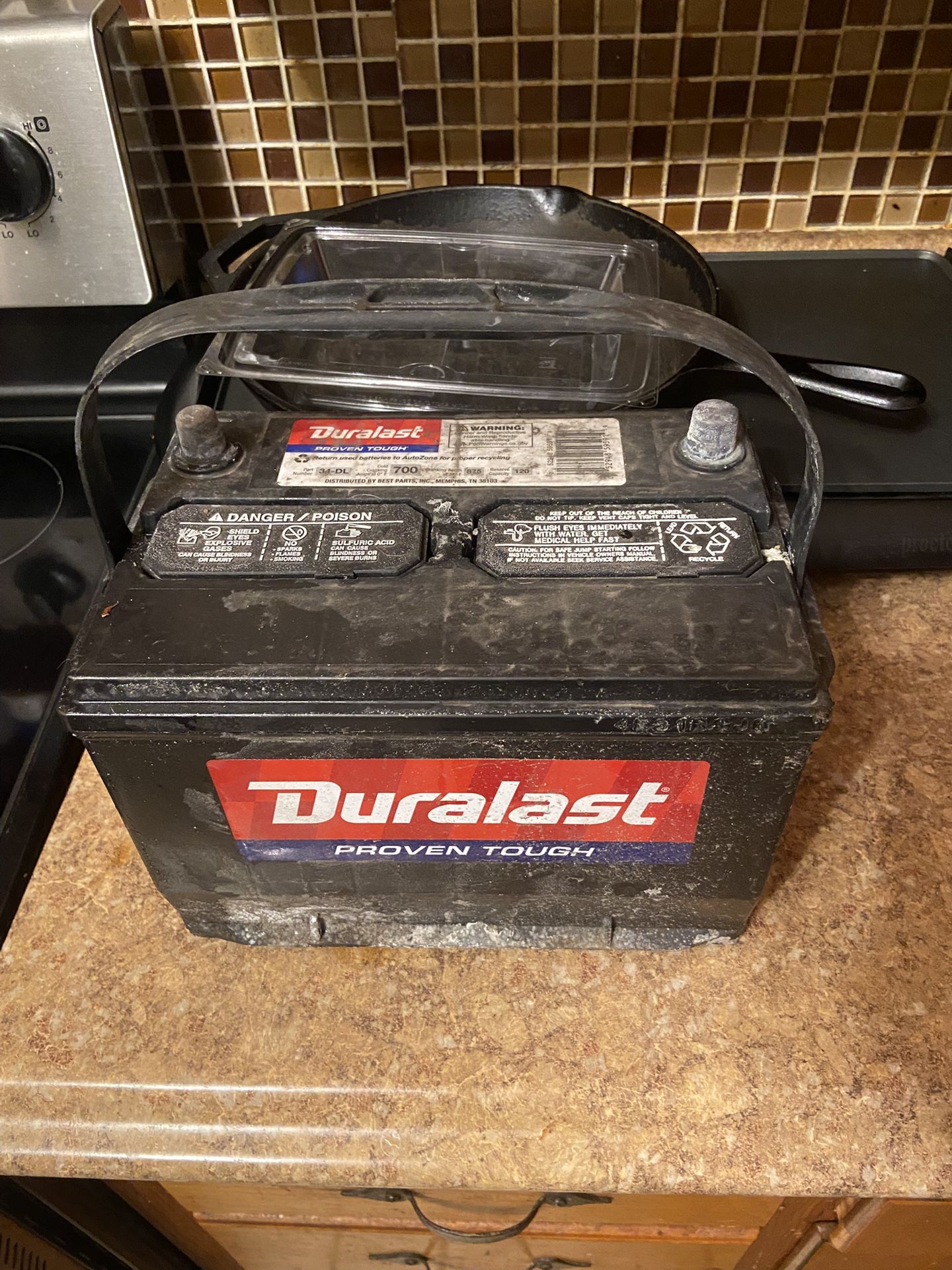 Brand New Car Battery I Junked Da Car Paid 230$