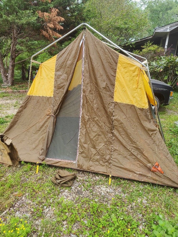 Camp Curry Canvas Tent Cabin 2) Canvas Top Cabin Tents