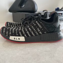 Adidas NMD _R1 J Boost Berlin GS Black Red White EH3200 Size Men 6.5 | Women 8