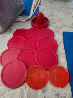 Air hockey Pucks And golf Balls
