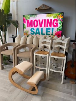 Moving sale! Chairs, bed, mirror,  (see prices in description)