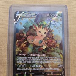 Pokemon Leafeon V #167/203 