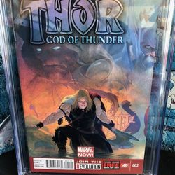 Thor: God Of Thunder #2 CGC  9.8
