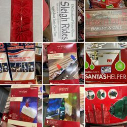 Christmas decorations/supplies