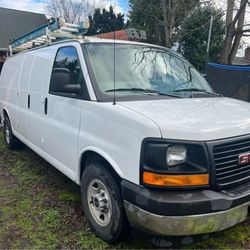 Van, With Carpet Cleaning Machine Inside. 
