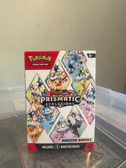 🔥 Pokémon TCG: Scarlet & Violet—Prismatic Evolutions Booster Bundle