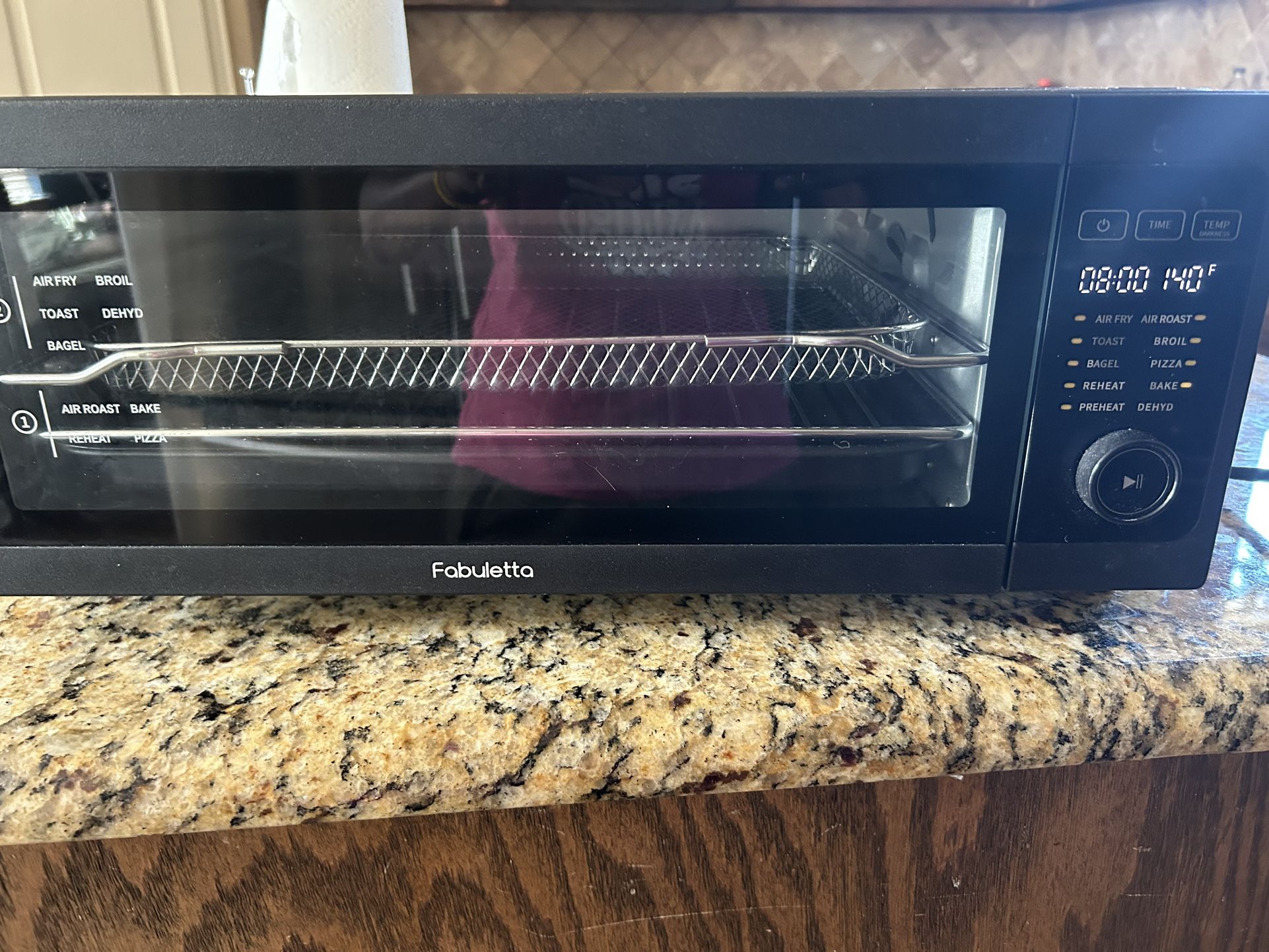 Fabuletta Air Fryer Toaster Oven Combo