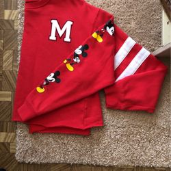 Disney Crop Soft Sweatshirt, Lg. Like New