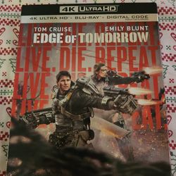 Edge Of Tomorrow 4k Blu-ray 