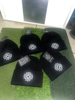 Chrome Heart Cross Beanies