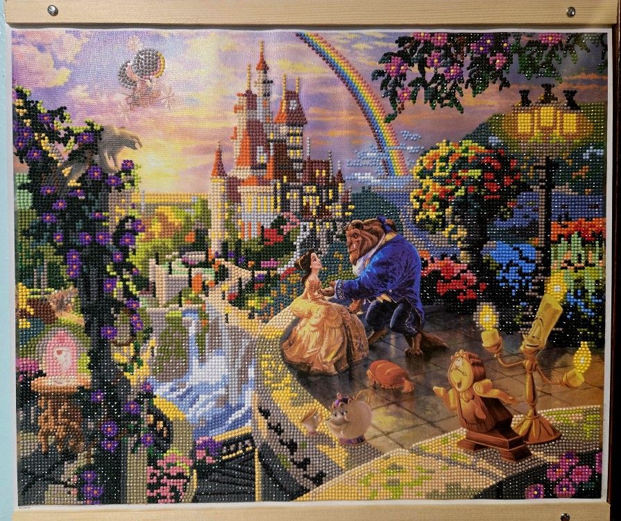 Beauty And The Beast Diamond Art Painting
