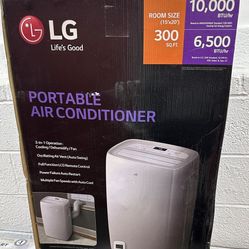 LG Portable Air Conditioner 10,000 BTU/HR