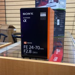 Sony FE 24-70mm F2.8 Mark II 