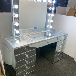 Mirrored vanity with Bluetooth vanity mirror choose from regular or large size!  