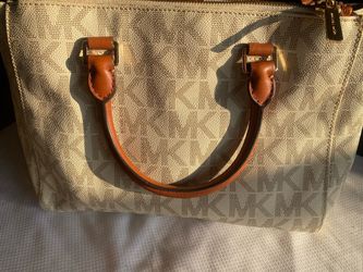 Michael Kors Monogram Satchel Handbag