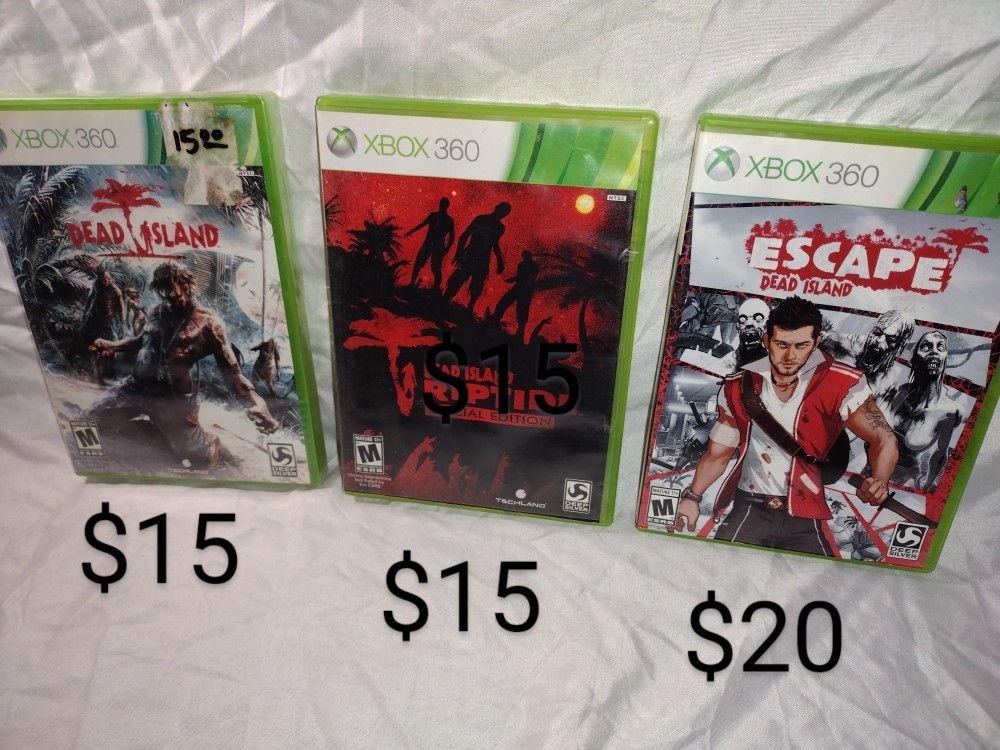 DEAD ISLAND GAMES XBOX 360